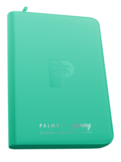 Palms off gaming Collector's Series Top Loader Zip Binder - 9 Pocket