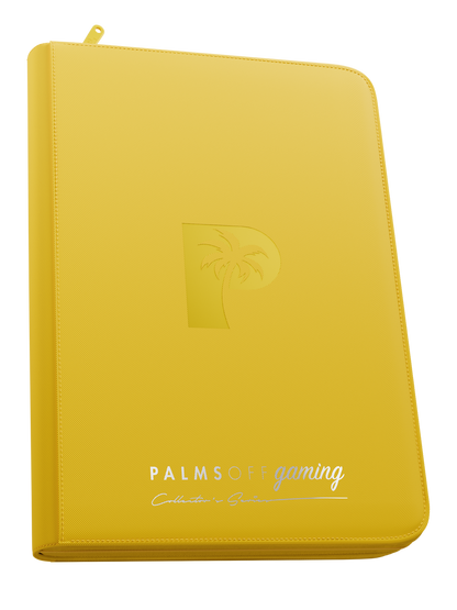 Palms off gaming Collector's Series Top Loader Zip Binder - 9 Pocket