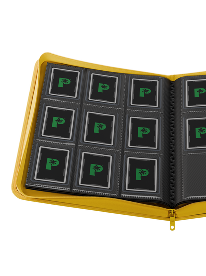 Palms off gaming Collector's Series Top Loader Zip Binder - 9 Pocket