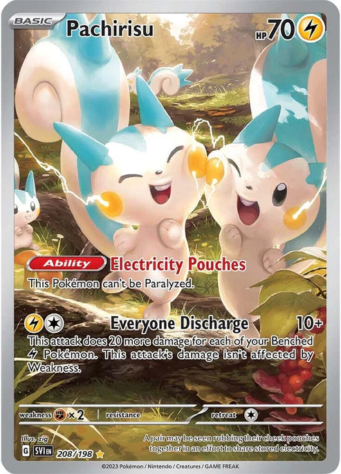 Pachirisu - 208/198 - SV01: Scarlet & Violet Base Set (SV1)