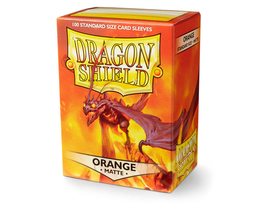 Dragon Shield: Sleeves – Matte – Orange