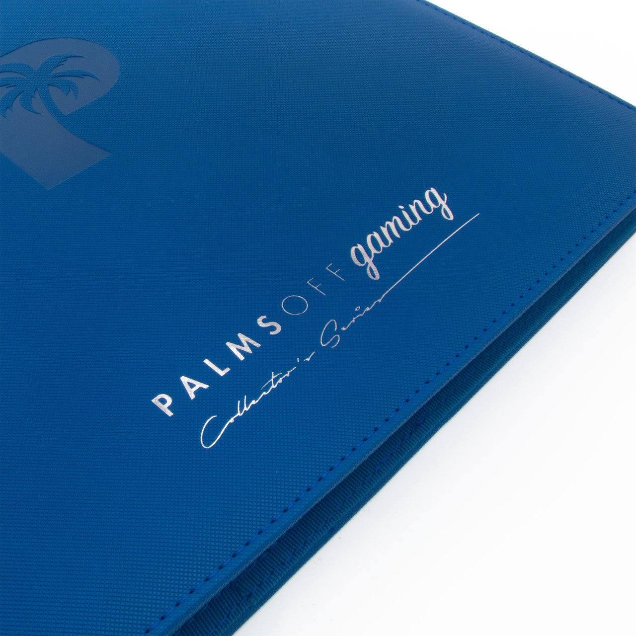 Palms off gaming - Collector's Series 12 Pocket Zip Trading Card Binder - BLUE