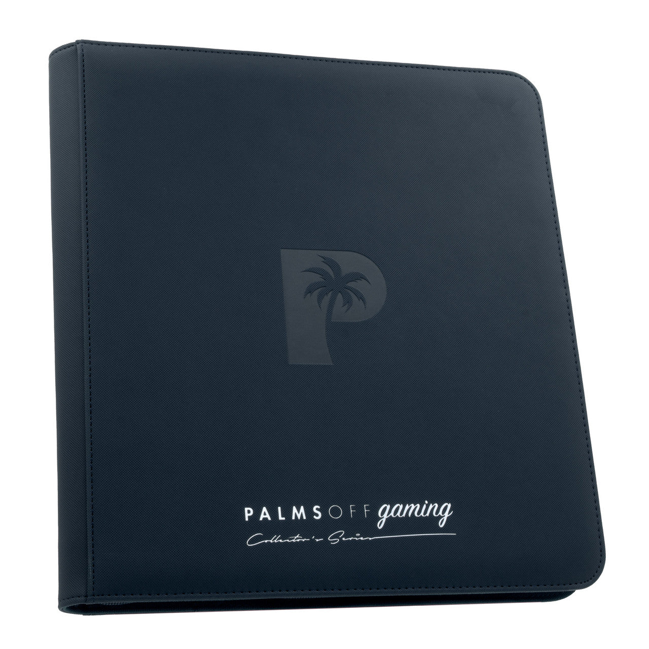 Palms off gaming - Collector's Series 12 Pocket Zip Trading Card Binder - NAVY