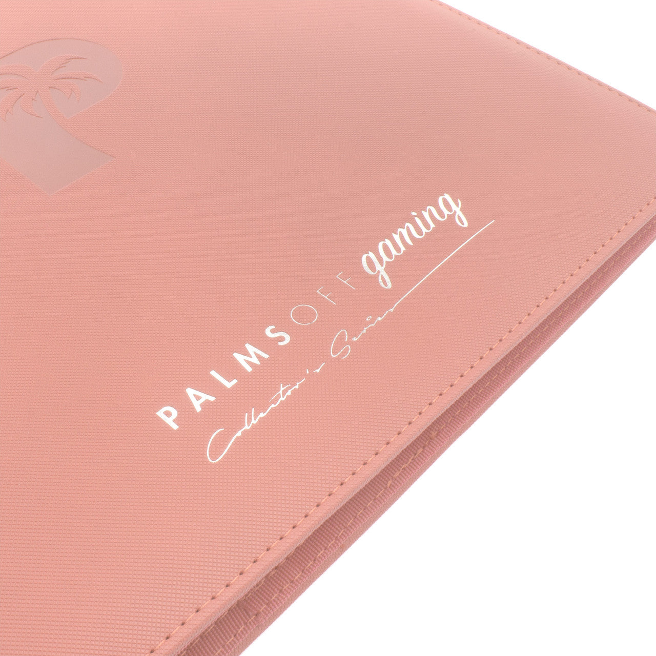 Palms off gaming - Collector's Series 12 Pocket Zip Trading Card Binder - Pink