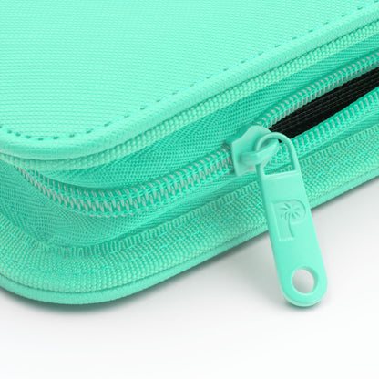 Palms off gaming - Collector's Series 12 Pocket Zip Trading Card Binder -TURQUOISE