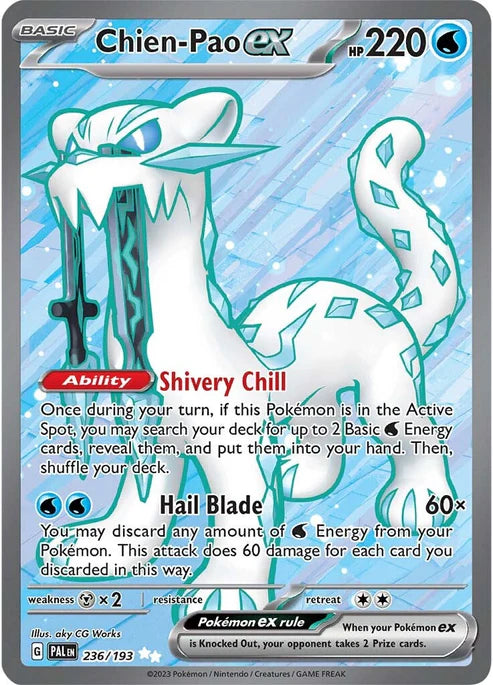 Chien-Pao ex - 236/193 - SV02: Paldea Evolved (PAL)