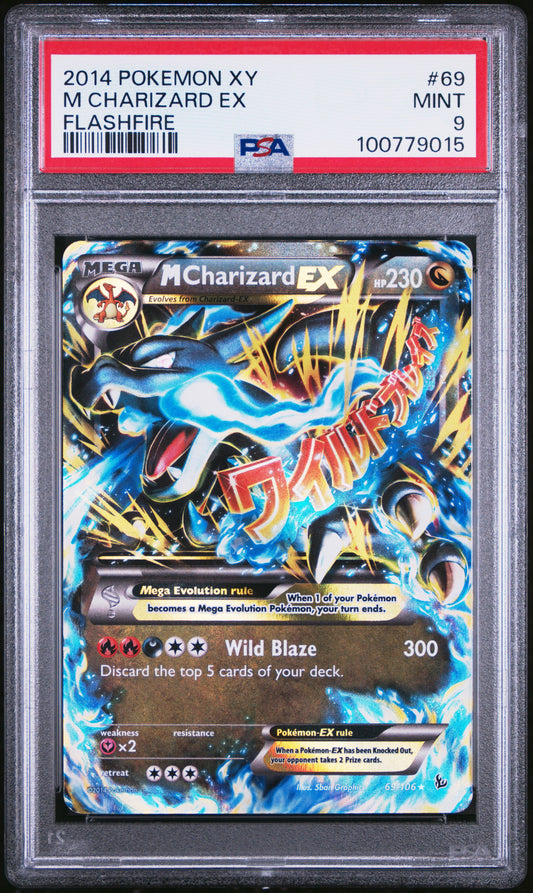 M Charizard EX 69/106 - PSA 9