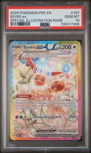 Eevee EX 167/131 - PSA 10