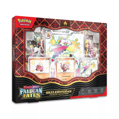 Pokémon TCG Scarlet & Violet – Paldean Fates Skeledirge ex Premium Collection