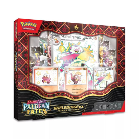 Pokémon TCG Scarlet & Violet – Paldean Fates Skeledirge ex Premium Collection