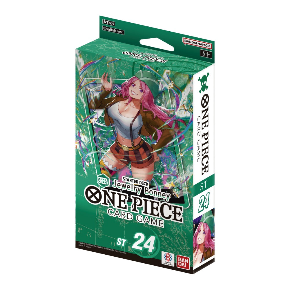 One Piece Card Game: Starter Deck (Green) Jewelry Bonney [ST-24]
