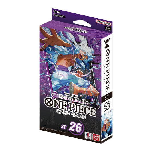 One Piece Card Game: Starter Deck (Purple/Black) Monkey.D.Luffy [ST-26]
