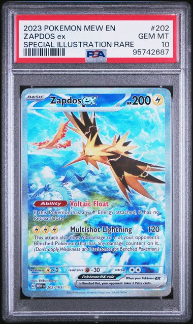 PSA 10 - 151 #202 ZAPDOS ex SIR